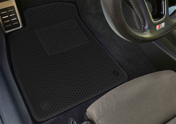 Alfombrilla RACSTARS instalada en el coche